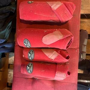 Red Professionals Choice Split/Bell Boots